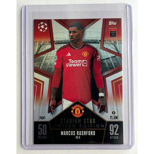 Topps 2023-24 Match Attax UEFA - RASHFORD (MAN UTD) Stadium Star SS9