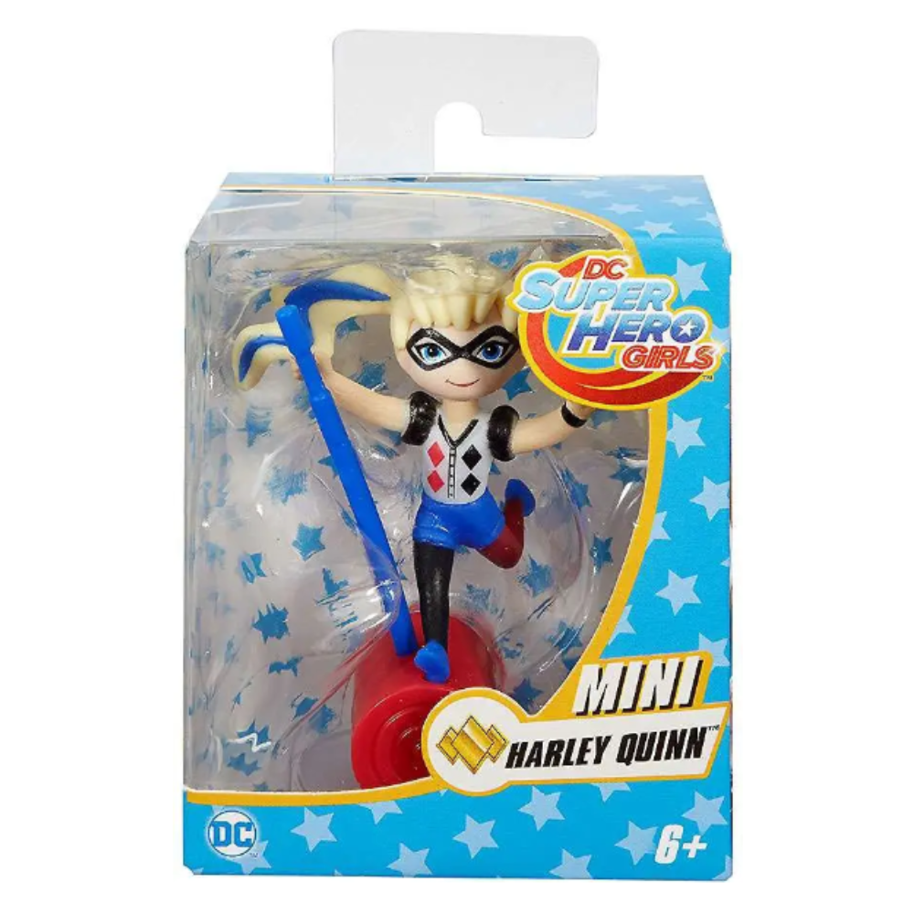 Mattel 3" Mini Figure - HARLEY QUINN DC Super Hero Girls