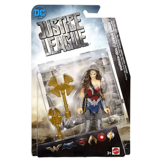 Mattel 6" Action Figure - BATTLE-READY WONDER WOMAN DC Justice League