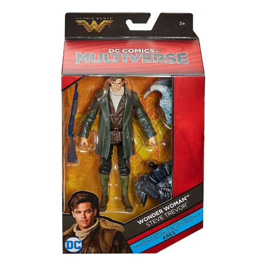 Mattel DC Comics Multiverse 6" Action Figure - STEVE TREVOR Wonder Woman (2017 Release)