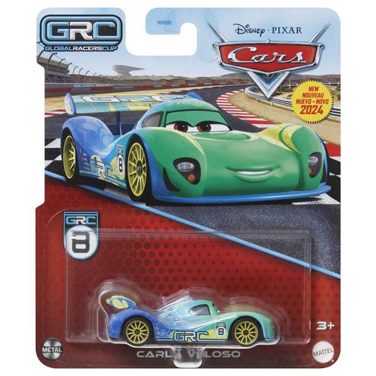 Mattel Disney Cars Metal 1:55 Diecast - CARLA VELOSO Global Racers Cup