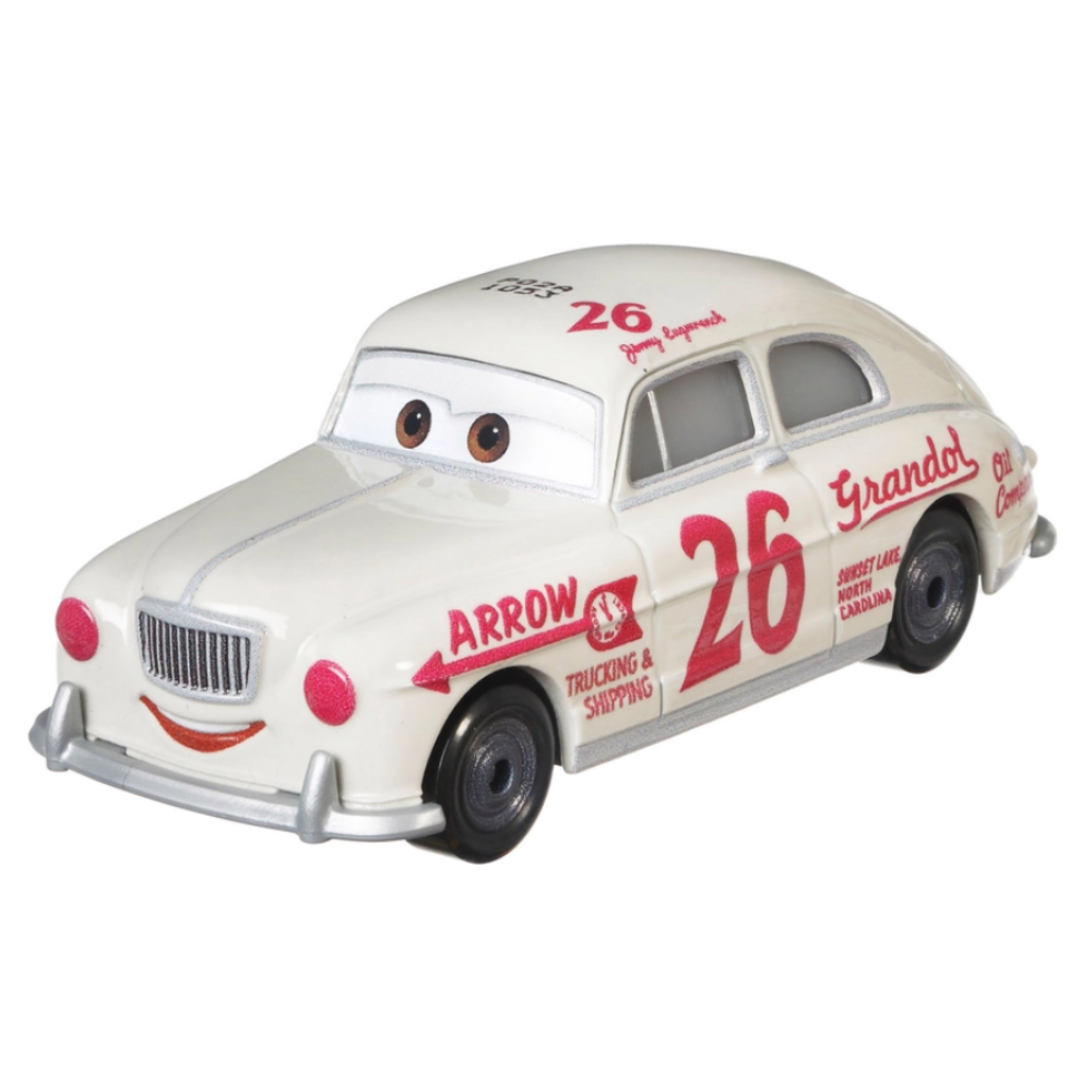 Mattel Disney Cars Metal 1:55 Diecast - JIMMY LUGRENCH *UK EU Blister Pack*
