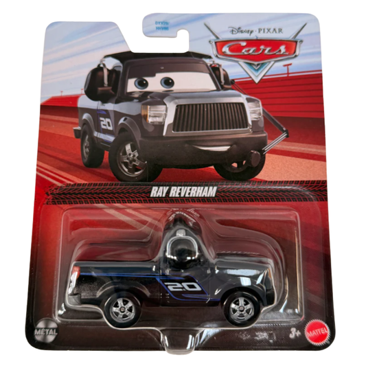 Mattel Disney Cars Metal 1:55 Diecast - RAY REVERHAM Pit Crew Chief *UK EU Blister Pack*