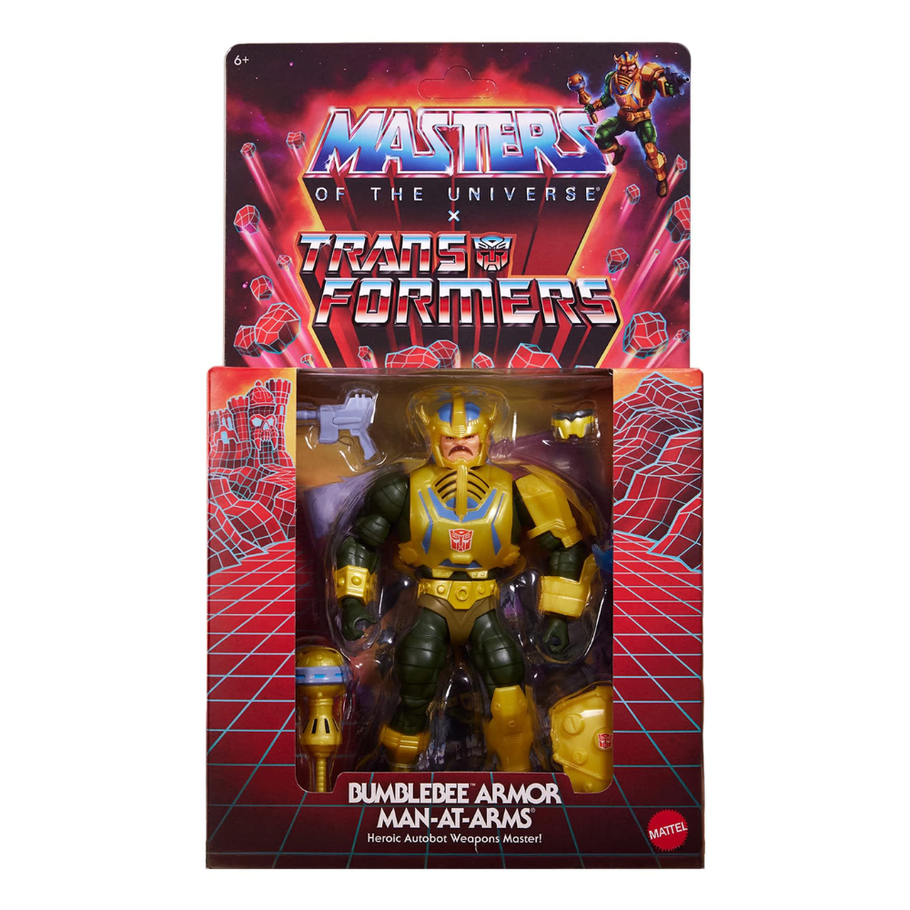 Masters of the Universe x Transformers - Bumblebee Armor Man-At-Arms Action Figure (2025 Release)