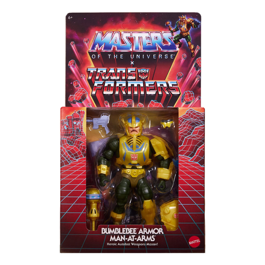 Masters of the Universe x Transformers - Bumblebee Armor Man-At-Arms Action Figure (2025 Release)