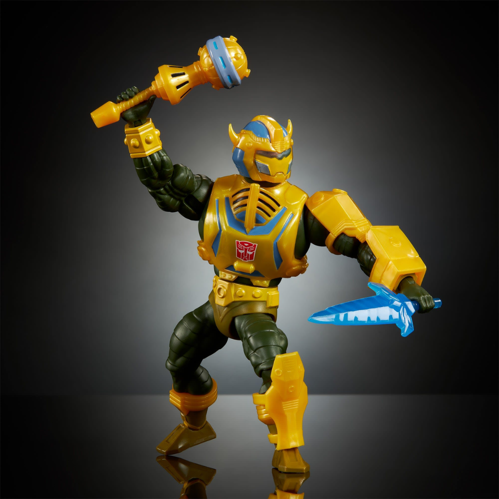 Masters of the Universe x Transformers - Bumblebee Armor Man-At-Arms Action Figure (2025 Release)