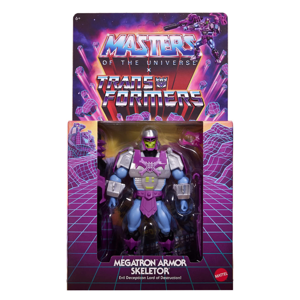 Masters of the Universe x Transformers - Megatron Armor Skeletor Action Figure (2025 Release)