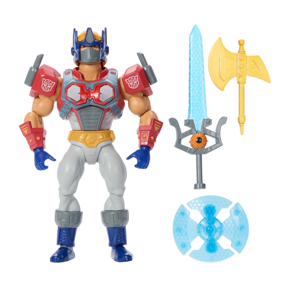 Masters of the Universe x Transformers - Optimus Prime Armor He-Man Action Figure (2025 Release)