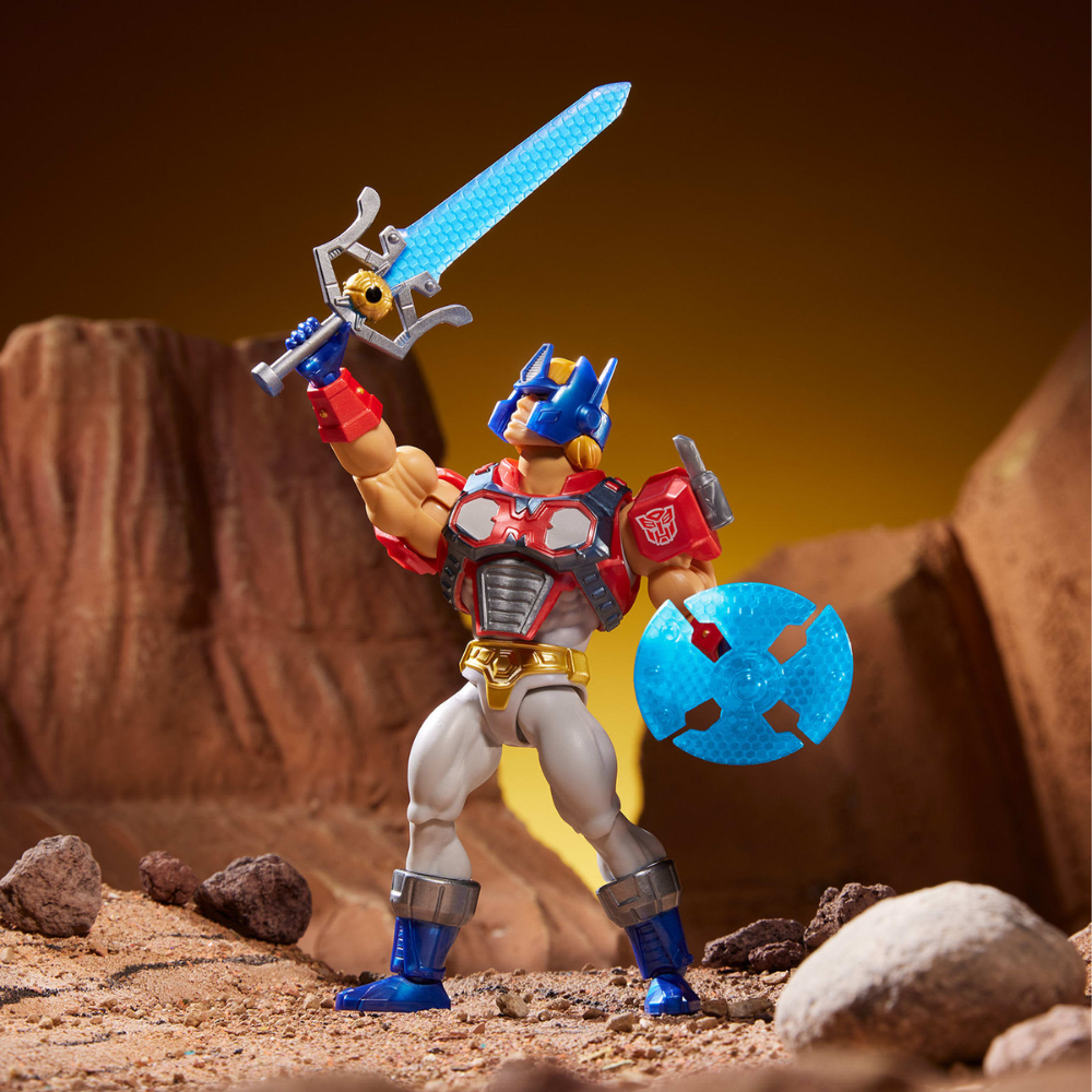 Masters of the Universe x Transformers - Optimus Prime Armor He-Man Action Figure (2025 Release)