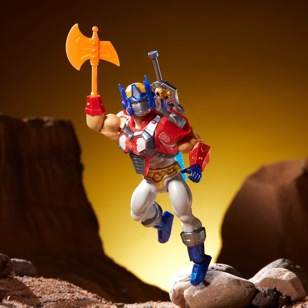 Masters of the Universe x Transformers - Optimus Prime Armor He-Man Action Figure (2025 Release)