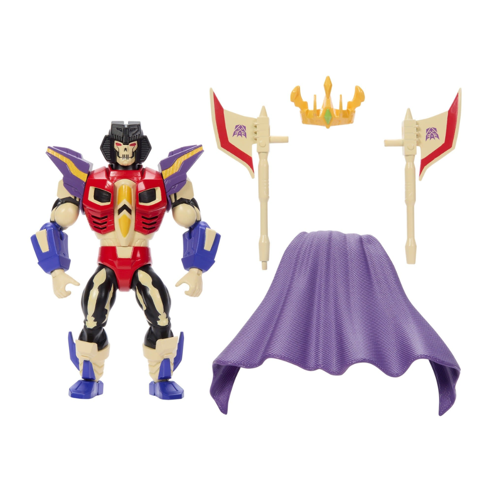 Masters of the Universe x Transformers - Starscream Armor Scare Glow Action Figure (2025 Release)