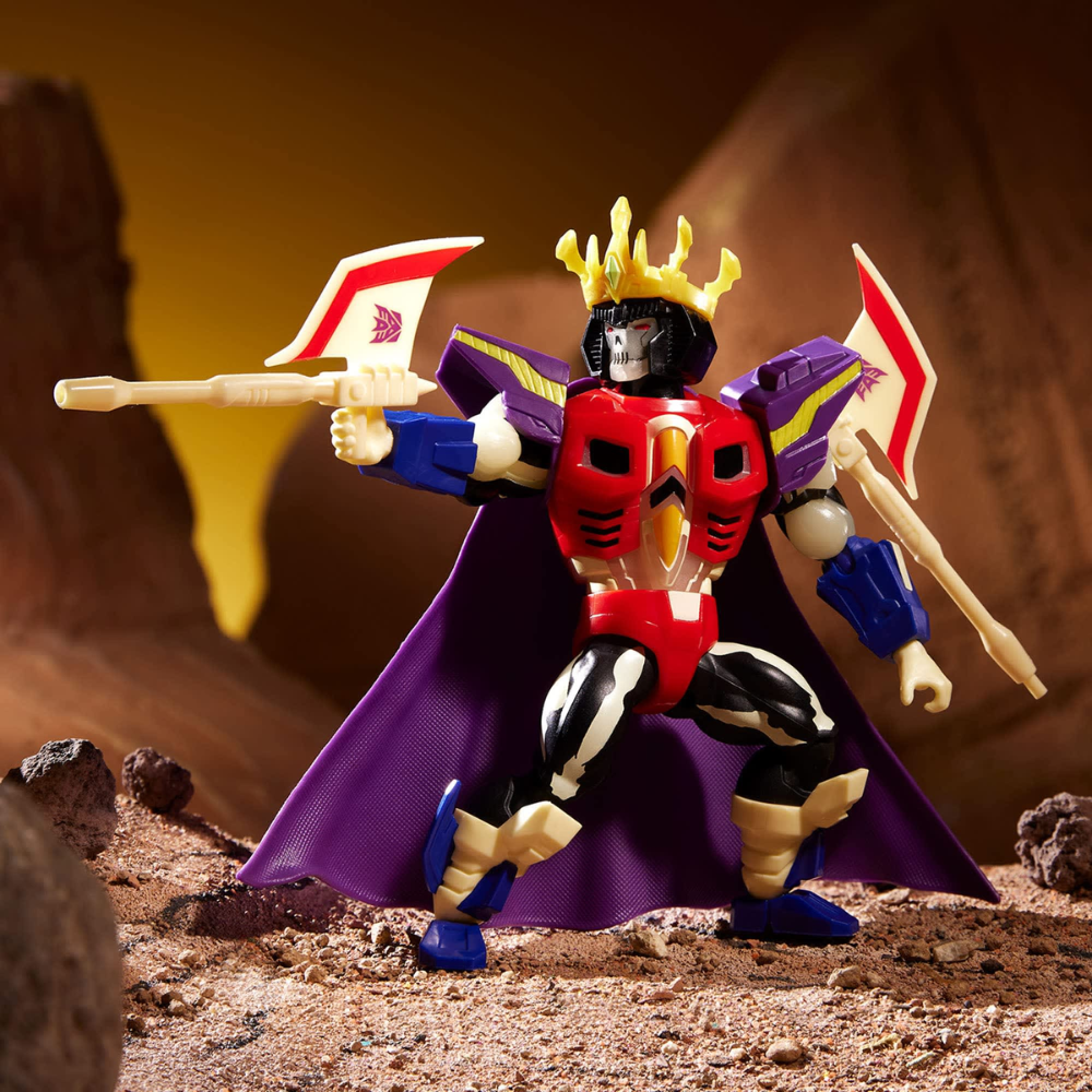 Masters of the Universe x Transformers - Starscream Armor Scare Glow Action Figure (2025 Release)