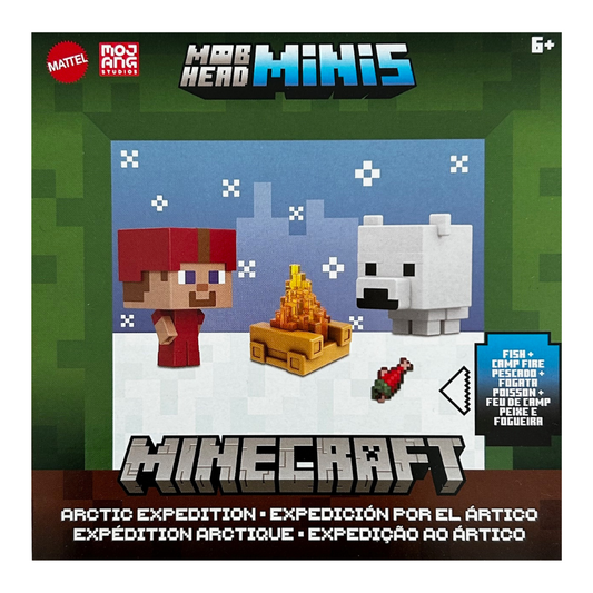 Mojang Minecraft Mob Head Minis ARCTIC EXPEDITION (HKR60)