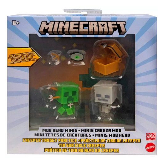 Mojang Minecraft Mob Head Minis CREEPER TARGET PRACTICE (HDV71)