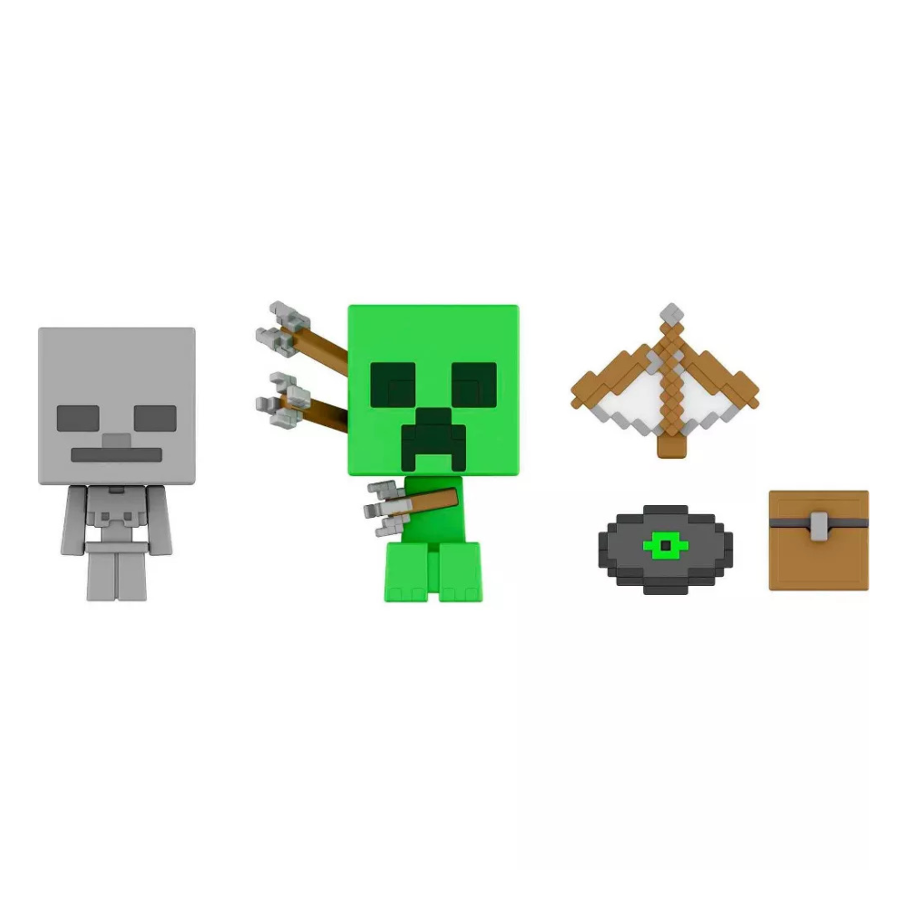 Mojang Minecraft Mob Head Minis CREEPER TARGET PRACTICE (HDV71) – JaqJnr