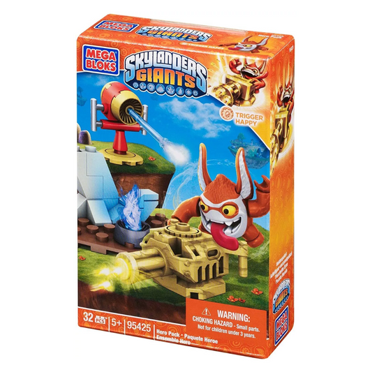 Mega Bloks Activision Skylanders Giants Trigger Happy (95425) inc 32 pcs