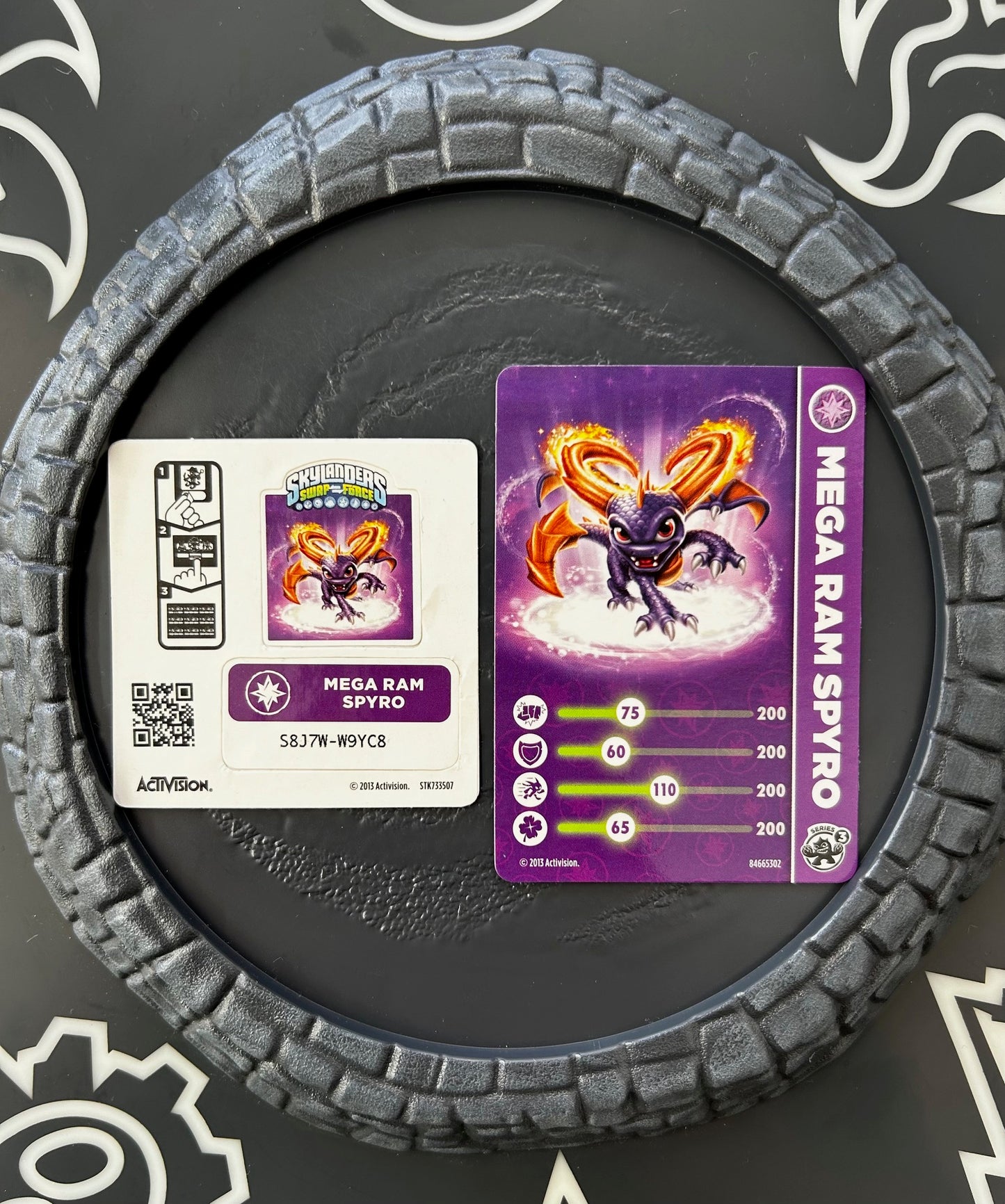 Skylanders Swap Force - CARDS & STICKERS from Original Packs