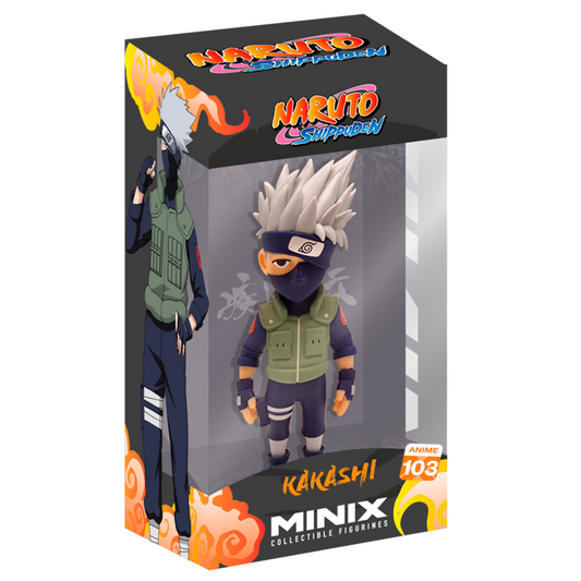Minix Collectible 5" Figurine - KAKASHI (NARUTO SHIPPUDEN) Anime #103