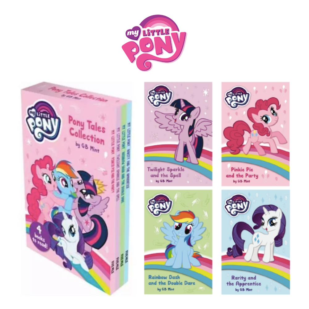 Mlp Reader Collection My Little Pony Books - PONY TALES COLLECTION 4-Pack from Five Mile – JaqJnr