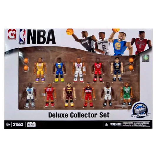 NBA C3 Construction Deluxe Collector Set Minifigure 11-Pack (2016 Release) #21552