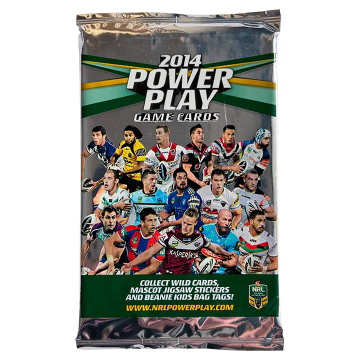 NRL 2014 Power Play Game Cards - Card Packets