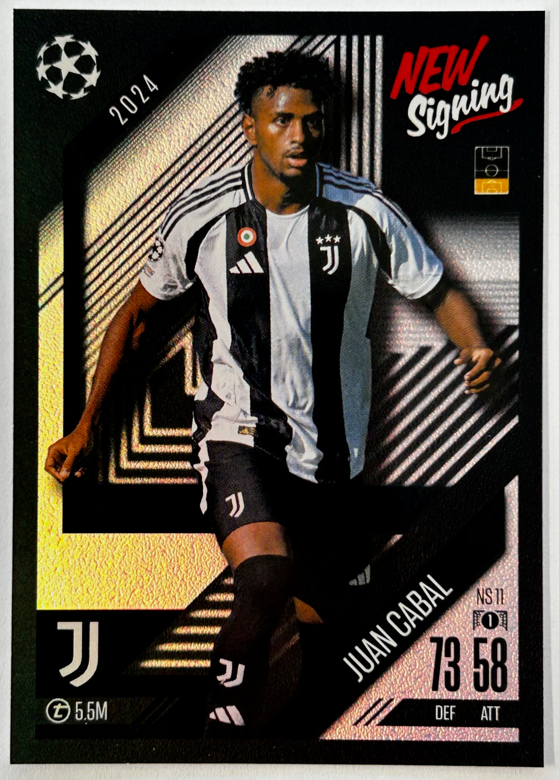 Topps 2024-25 Match Attax UEFA Update - Single NEW SIGNING Cards (NS1 - NS16)