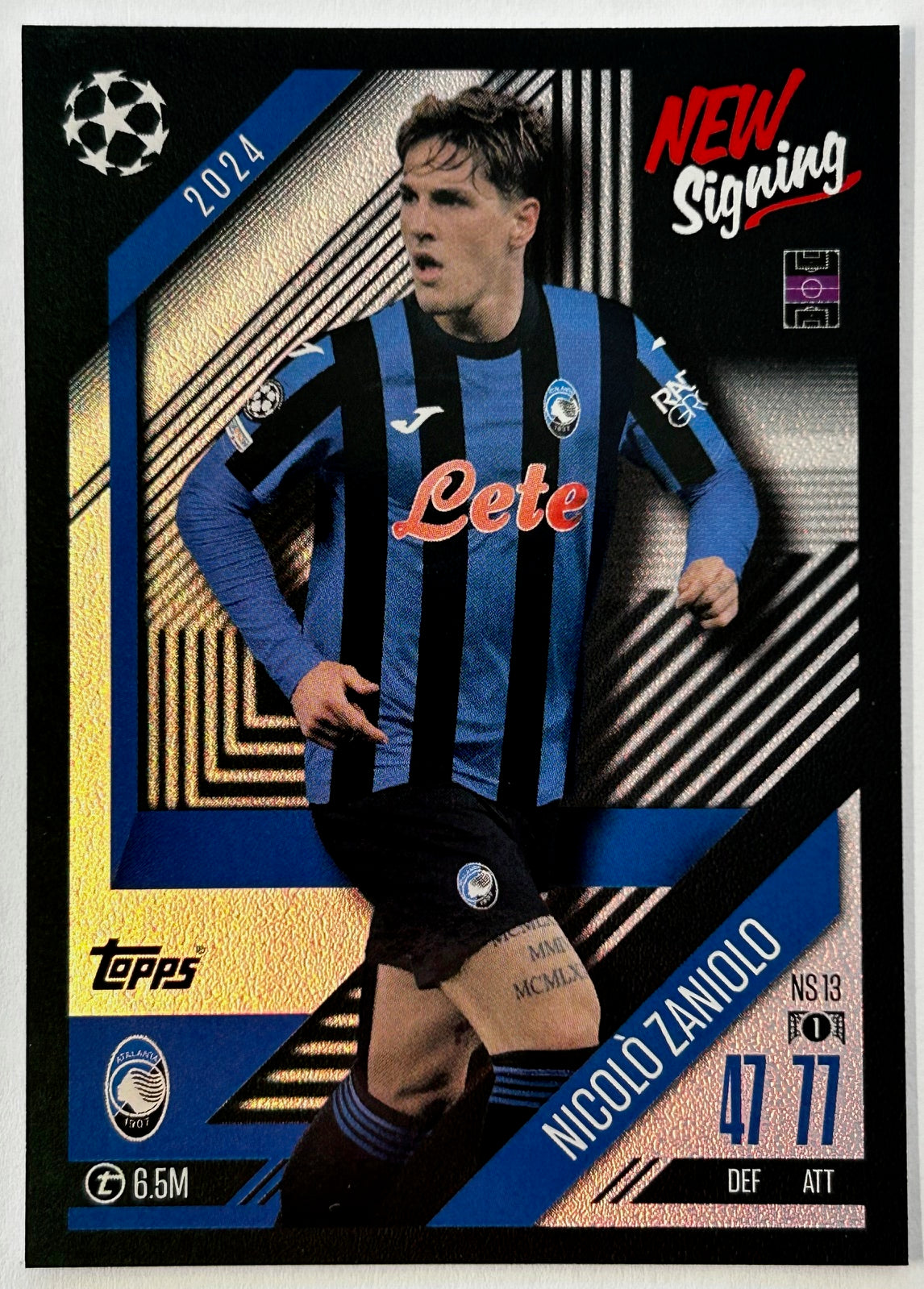 Topps 2024-25 Match Attax UEFA Update - Single NEW SIGNING Cards (NS1 - NS16)