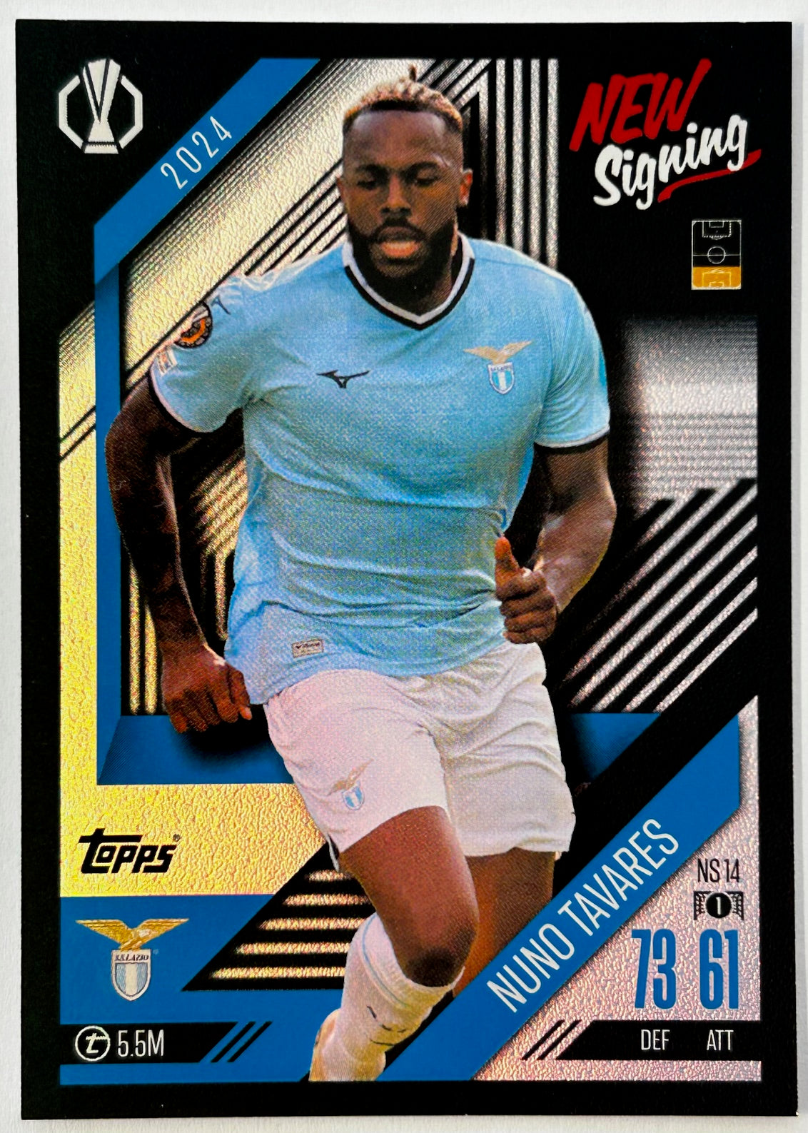 Topps 2024-25 Match Attax UEFA Update - Single NEW SIGNING Cards (NS1 - NS16)