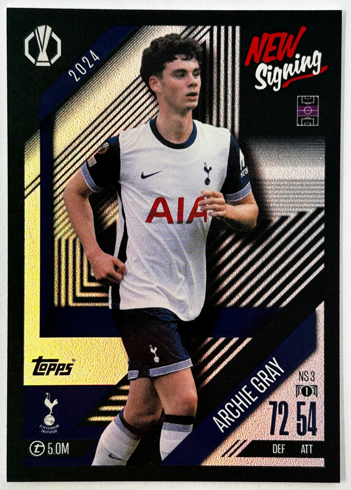 Topps 2024-25 Match Attax UEFA Update - Single NEW SIGNING Cards (NS1 - NS16)