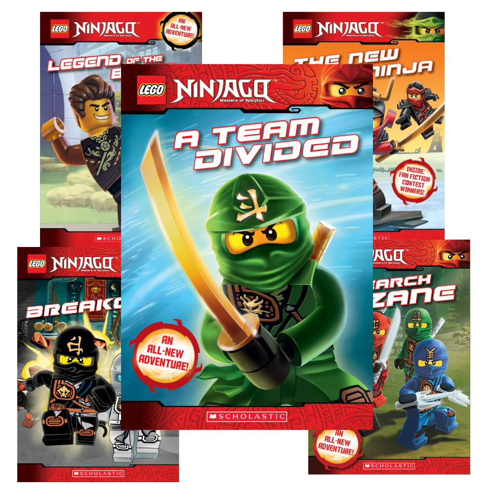 Ninjago Books - LEGO NINJAGO SCHOLASTIC CHAPTER BOOKS VALUE PACK
