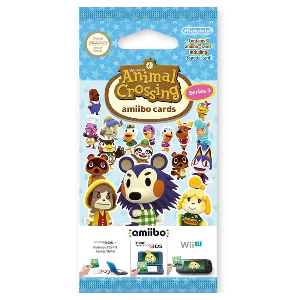 Nintendo Animal Crossing Amiibo Series 3 - Card Packets