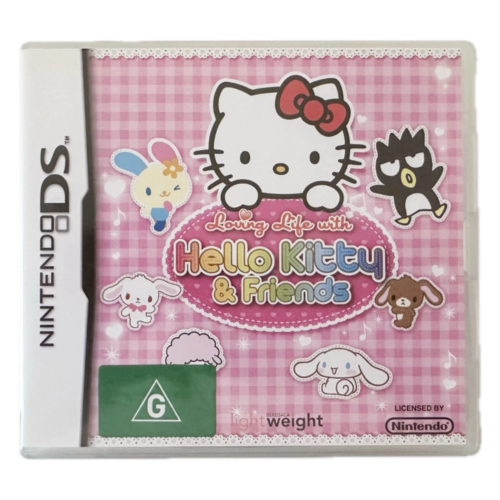 Nintendo DS Game - Loving Life with Hello Kitty & Friends (Pre-Owned & Complete)