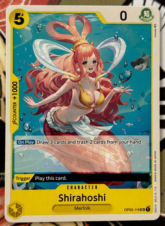 OP03-116 SHIRAHOSHI One Piece Character Card (Yellow) English