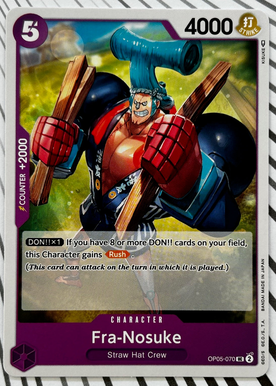 OP05-070 FRA-NOSUKE One Piece Character Card (Purple) English