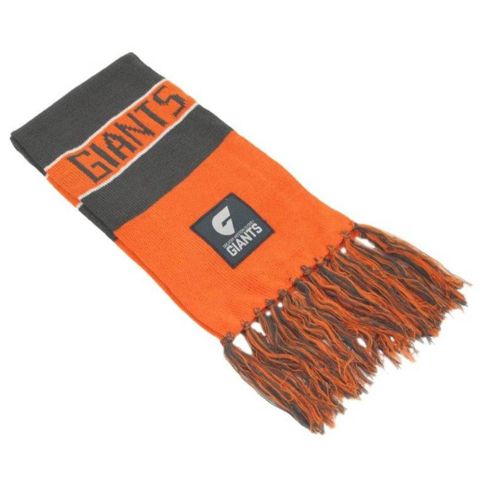 Official GWS GIANTS AFL Supporter Bar Scarf