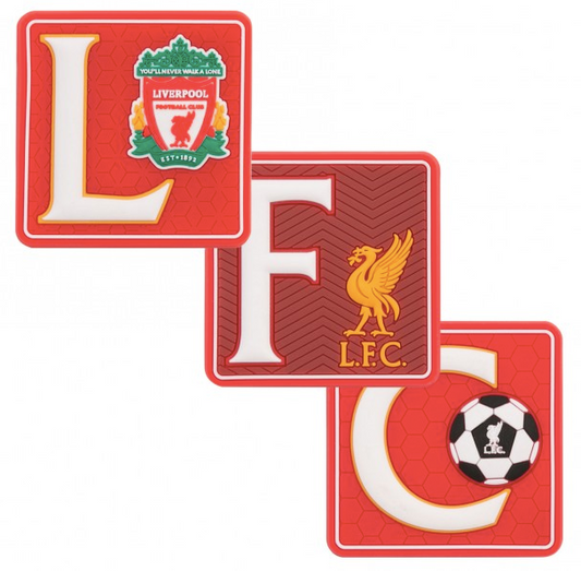 Official LIVERPOOL FC Rubber Letter Magnet Set (LFC Store Exclusive)