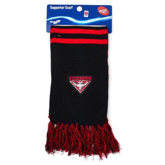 Official ESSENDON BOMBERS AFL Supporter Scarf