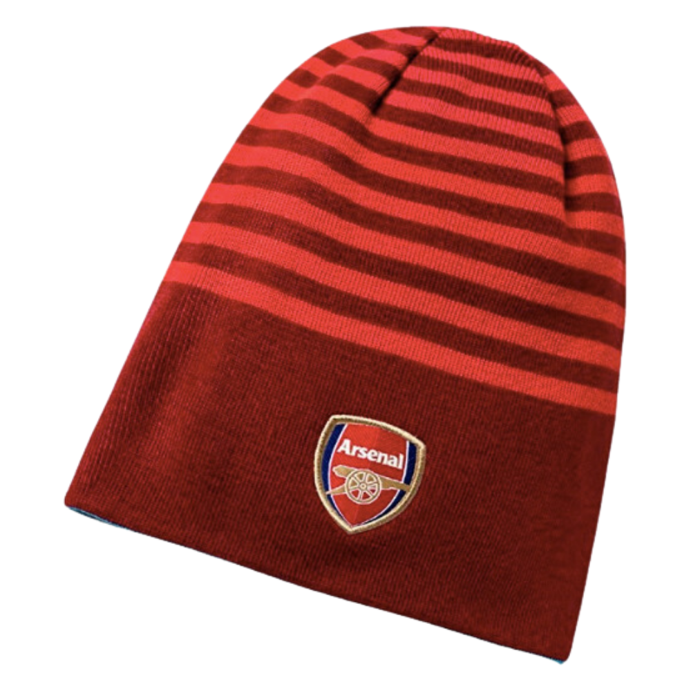 Official ARSENAL FC Adult Football Supporter Beanie (Reversible)
