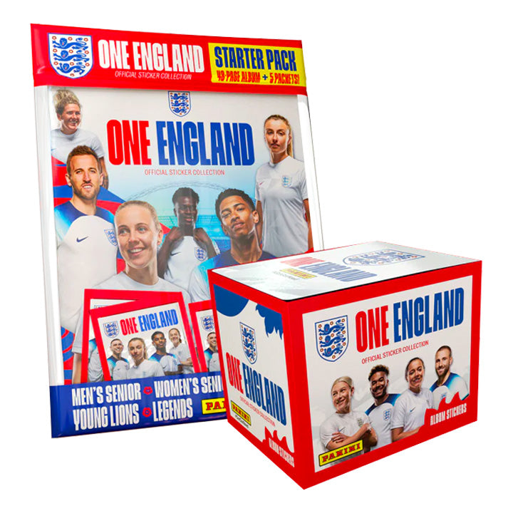 Panini 2023 One England Sticker Collection - Bundle