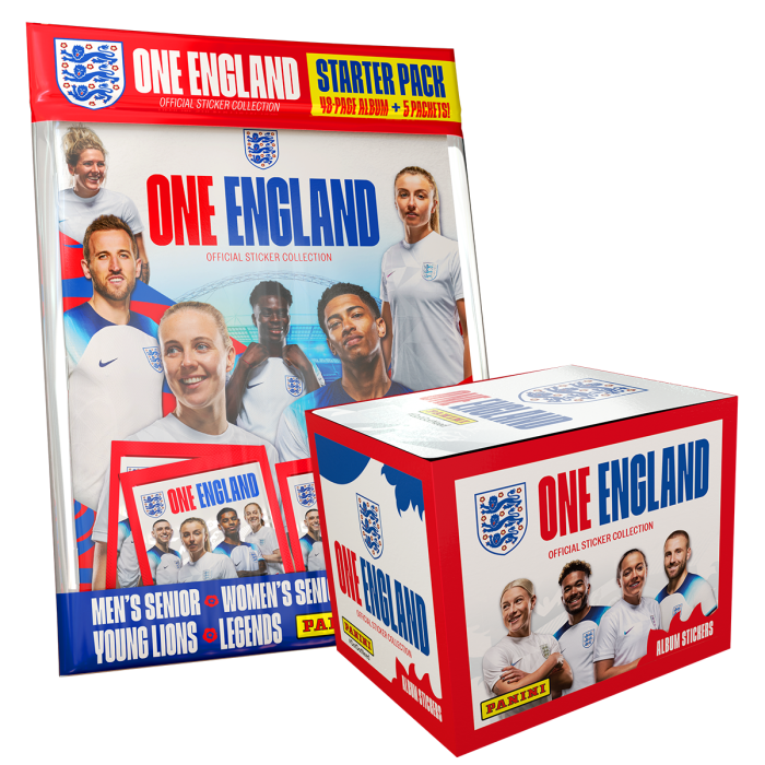 Panini 2023 One England Sticker Collection - Bundle