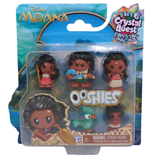 Ooshies Crystal Quest DISNEY MOANA 5-pack (2026 Release)