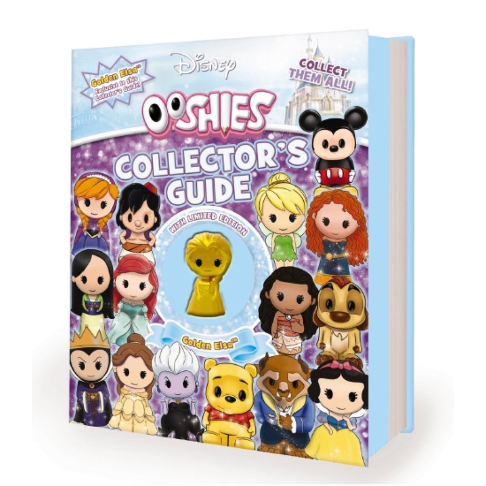 Ooshies Disney Collector Guide with Limited Edition Golden Elsa (Hardb ...