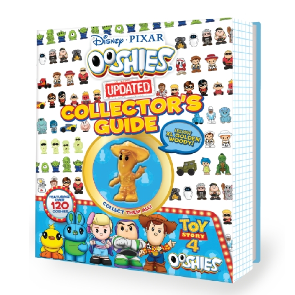 Ooshies Disney Pixar Update Collector's Guide with XL Golden Woody (Hardback)