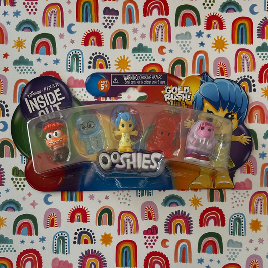 Ooshies Gold Rush INSIDE OUT 2 5-pack (2025 Release)