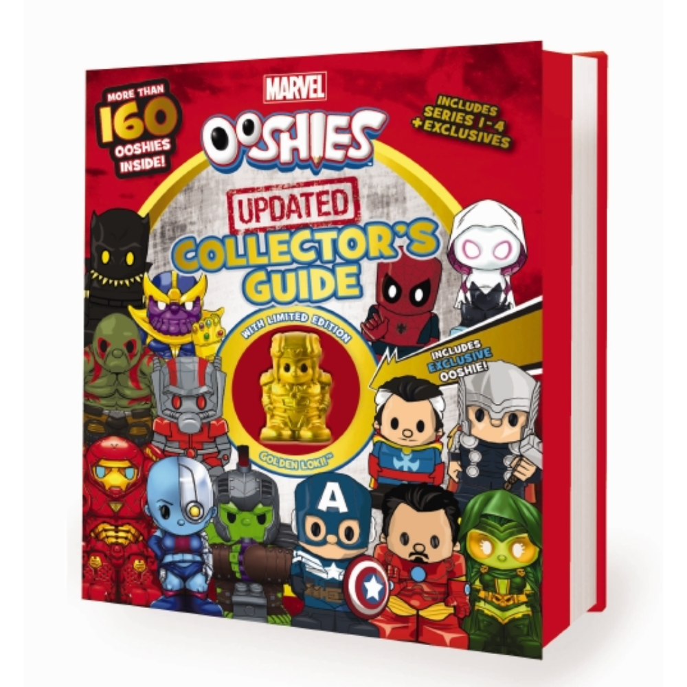 Ooshies Marvel Updated Collector Guide with Limited Edition Golden Lok ...