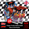 PRE-SALE (SHIPPING BY 14.08.26) Topps F1 Turbo Attax 2026 - Box of 24 Trading Card Packs