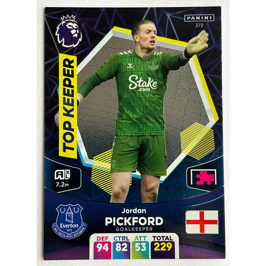 Panini Adrenalyn XL Premier League 2024 - PICKFORD (EVERTON) Top Keeper 372