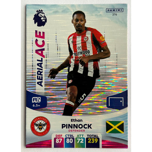Panini Adrenalyn XL Premier League 2024 - PINNOCK (BRENTFORD) Aerial Ace 376