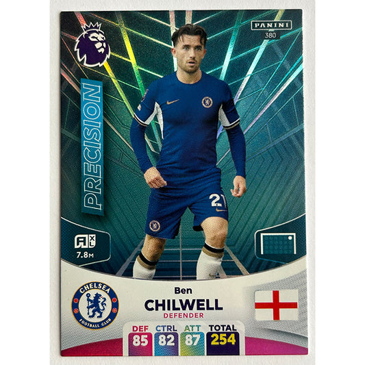 Panini Adrenalyn XL Premier League 2024 - CHILWELL (CHELSEA) Precision 380