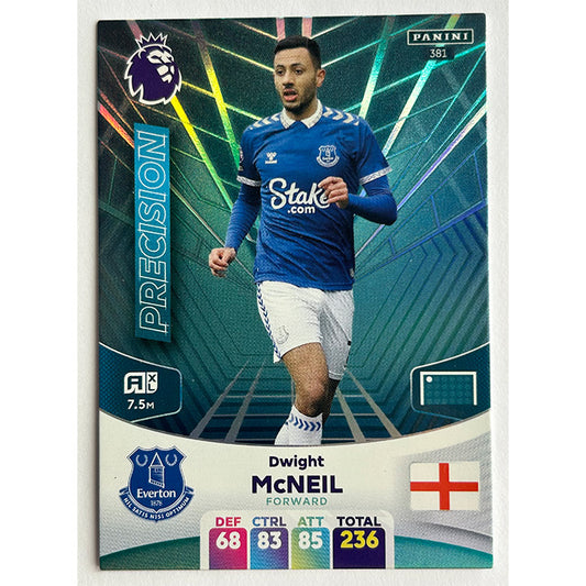 Panini Adrenalyn XL Premier League 2024 - McNEIL (EVERTON) Precision 381